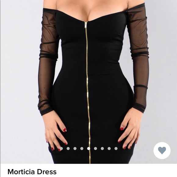 Fashion nova morticia dress Clearance